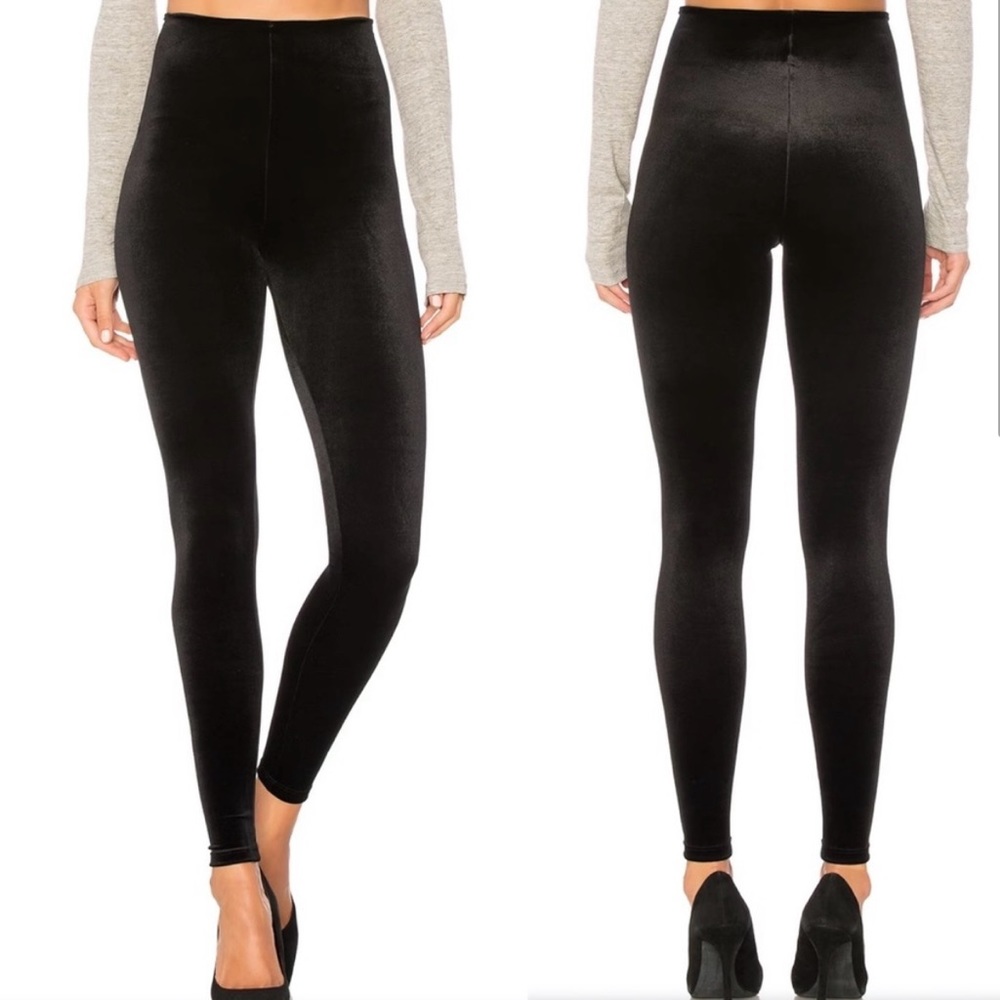 Commando Perfect Control Black Velvet Legging Medium